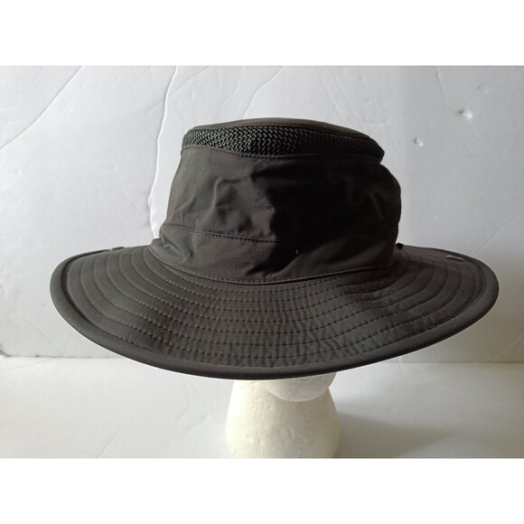 Tilley Airflo Classic Sun Hat Size 7 7/8 LTM3 Outdoor Black Vented - Picture 3 of 8